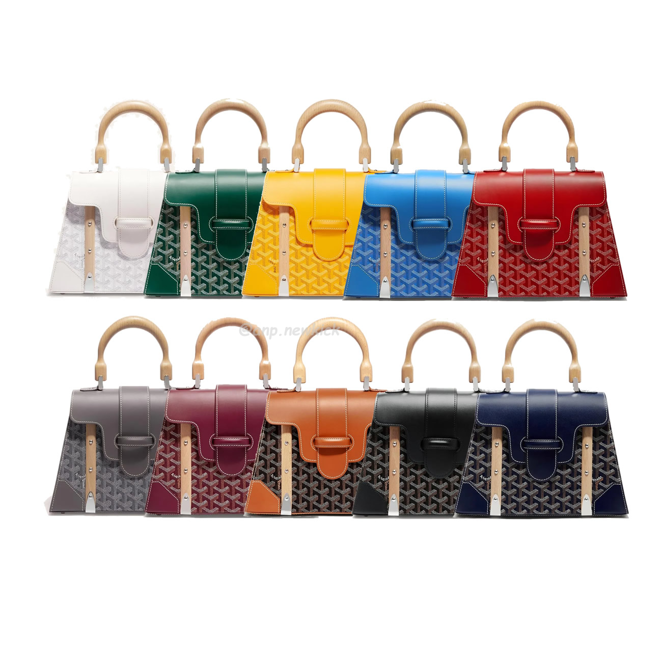 Goyard Saigon Bag Wooden Handle_(1) - newkick.app