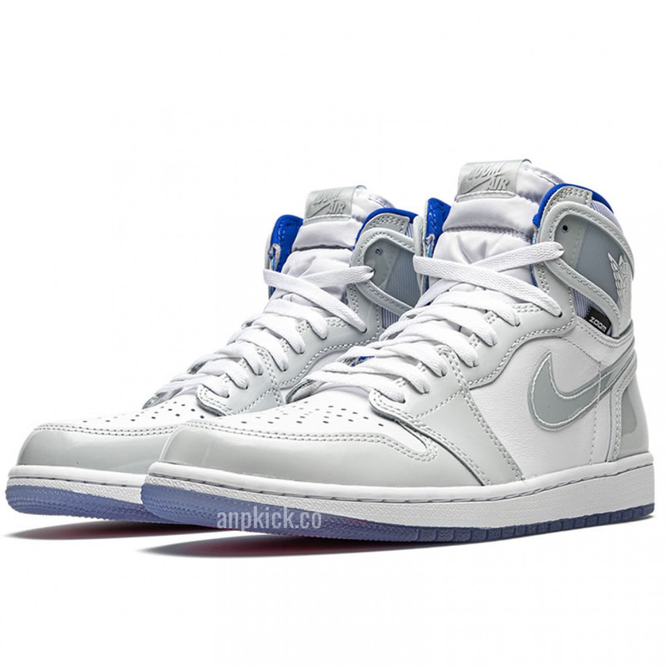 Air Jordan 1 High Zoom "Racer Blue" New Release CK6637-104