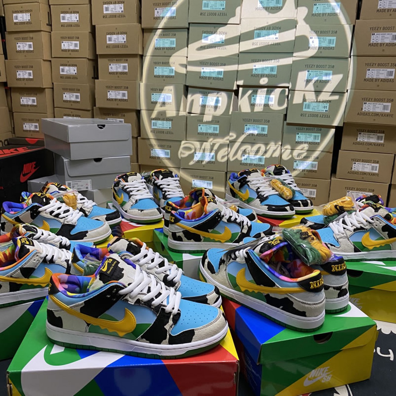 Ben & Jerry's x Nike Dunk SB Low "Chunky Dunky" CU3244-100