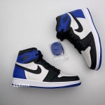 Black and Blue Jordan 1 "Fragment" 716371-040 Retro 1s