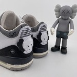 Kaws x Air Jordan 3 Fresh Water White/Light Grey New Release For Sale