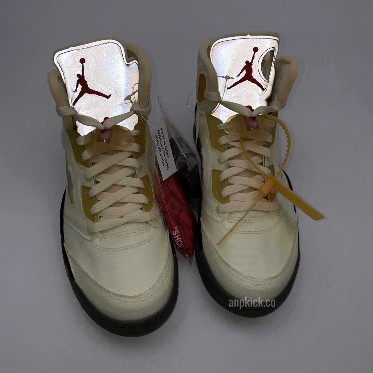 Off-White x Air Jordan 5 "Sail" New Release Date DH8565-100