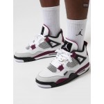 Air Jordan 4 Retro "Paris Saint-Germain" PSG Neutral Grey Bordeaux CZ5624-100