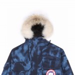 08 ' Canada Goose '19FW Expedition 4660MA Down Jacket Coat "Camouflage Blue"