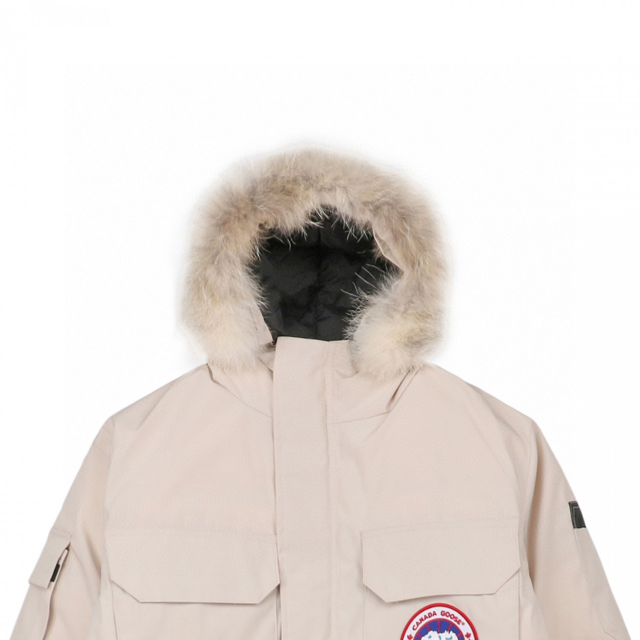 08 ' Canada Goose '19FW Expedition 4660MA Down Jacket Coat "Cream White"