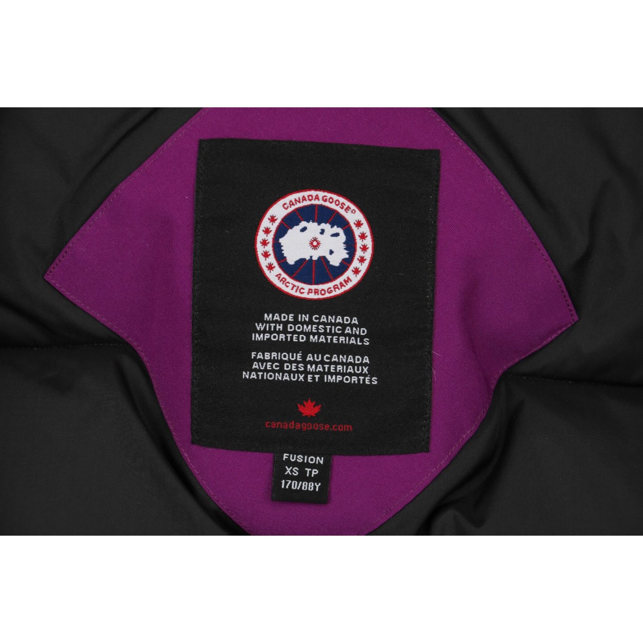 08 ' Canada Goose '19FW Expedition 4660MA Down Jacket Coat "Purple"