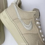 Stussy Nike Air Force 1 Low "Fossil Stone" CZ9084-200 Release Date