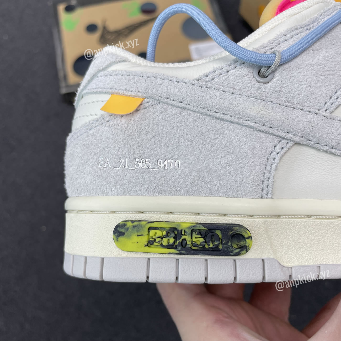 Nike SB Dunk Low Off-White Lot 38 OF 50 DJ0950-113