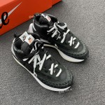 Sacai x Nike Vaporwaffle x Jean Paul Gaultier Black White DH9186-001