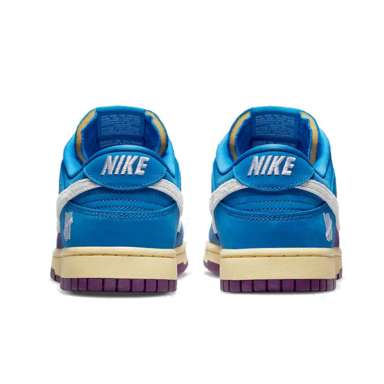 Nike Dunk Low x Undefeated 5 On It Dunk VS. AF1 DH6508-400