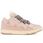 L.A.N.V.I.N Leather Curb Sneakers Pink DRAG-A2051