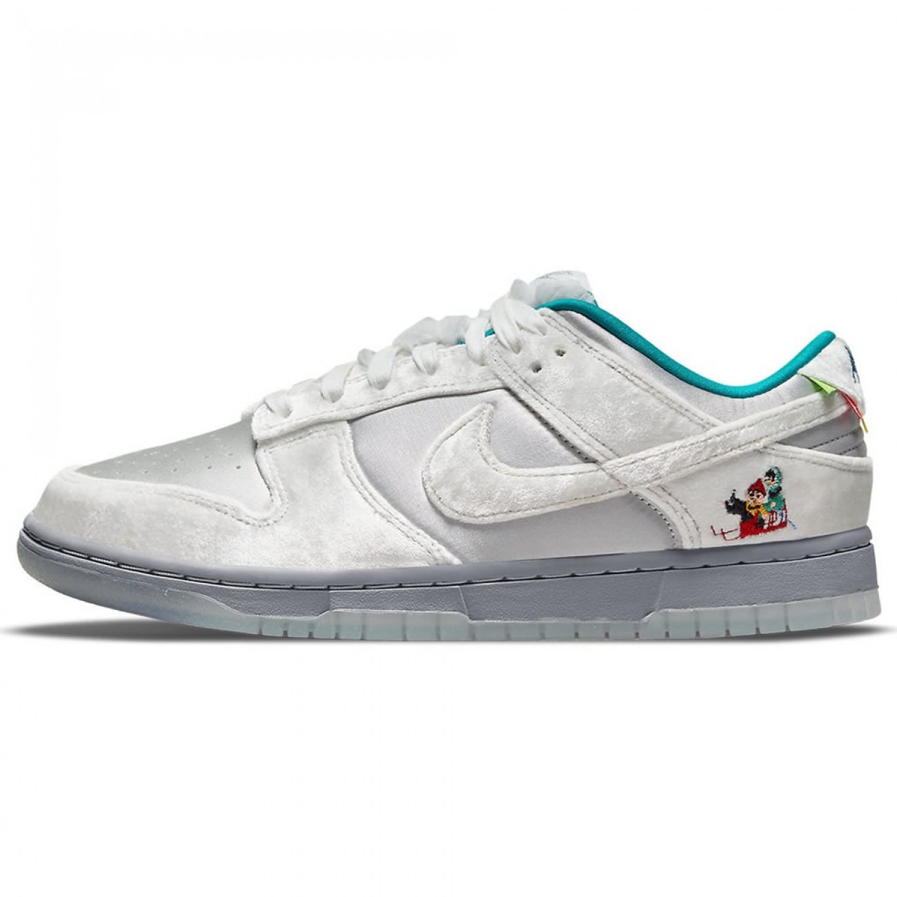 Nike Dunk Low "ICE" White/Silver-Blue DO2326-001