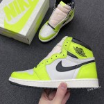 Air Jordan 1 Retro High OG "Volt / Black-Sail" 555088-702