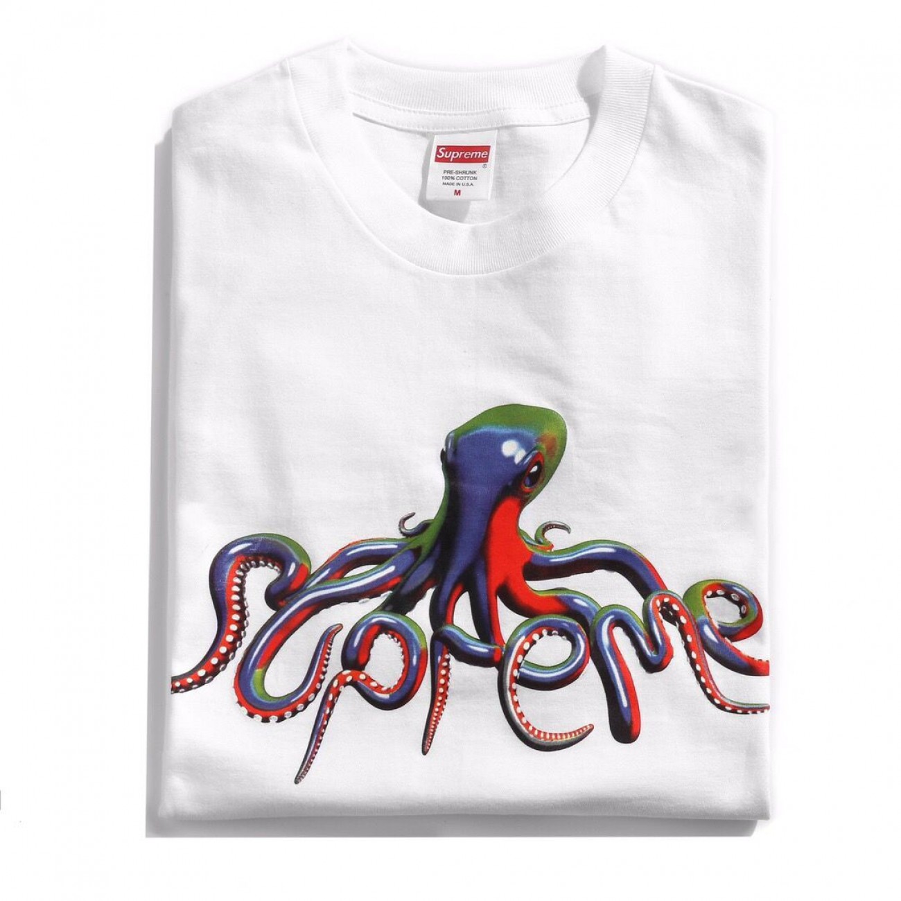 Supreme Tentacles Tee T-shirts Black/White