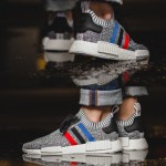 ADIDAS NMD R1 PRIMEKNIT TRICOLOR WHITE