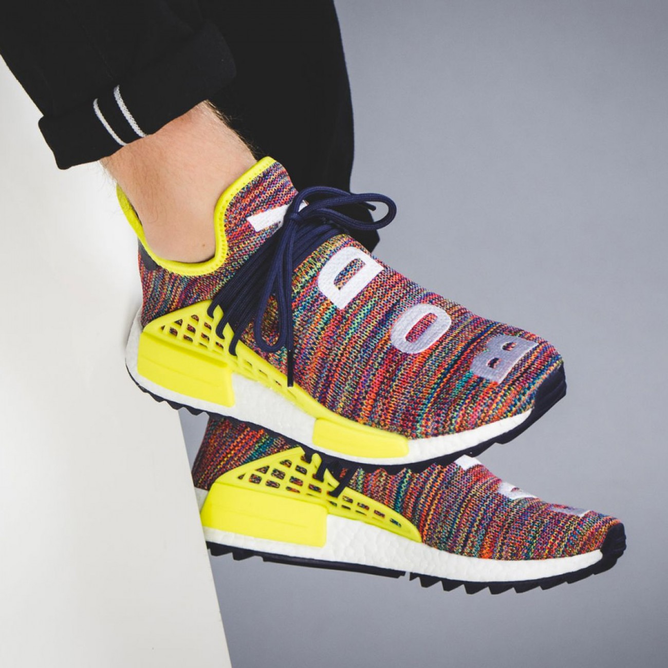 PHARRELL WILLIAMS X ADIDAS NMD HUMAN RACE TRAIL MULTI