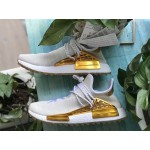 Pharrell Williams PW x Adidas Hu Holi NMD MC China Exclusive "Happy" Metallic Gold F99762