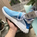 Pharrell Williams PW x Adidas NMD Hu Trail "Peace" Blue China Exclusive F99763