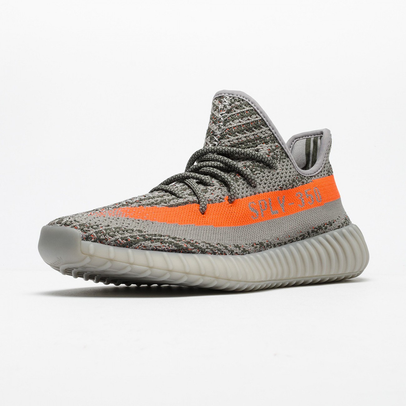 Adidas YEEZY Boost 350 v2 "Beluga" / Steel Grey Solar Red BB1826