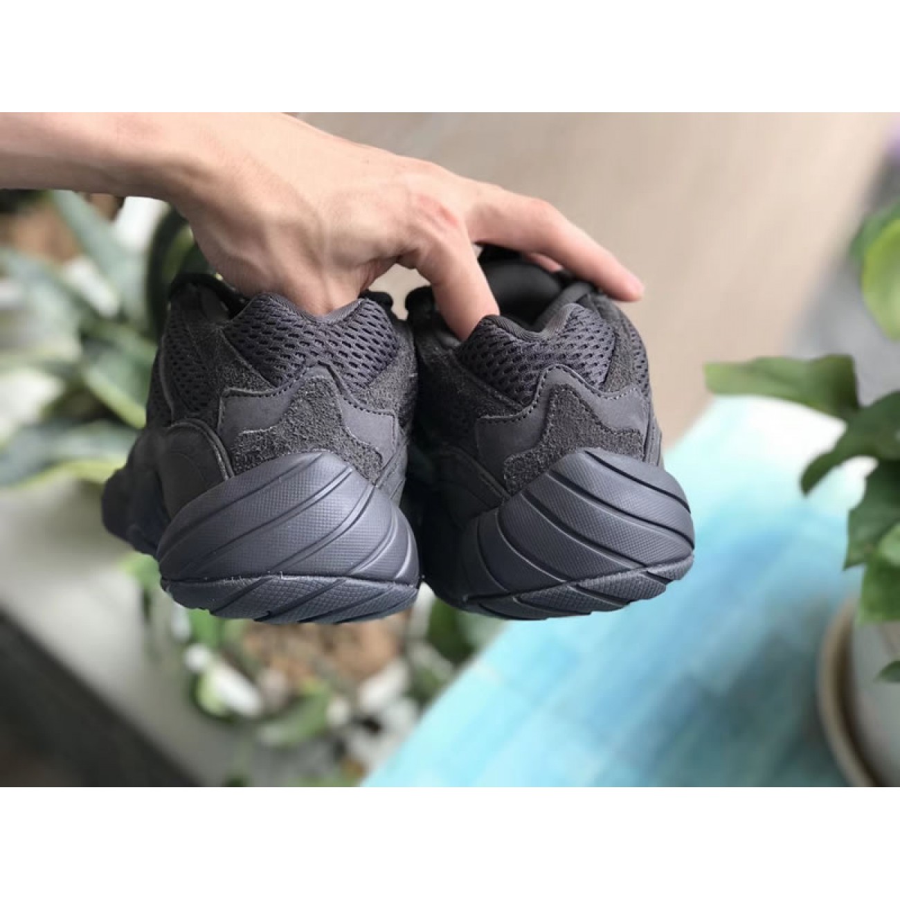 Adidas Yeezy Desert Rat 500 "Utility Black" F36640 Release For Sale