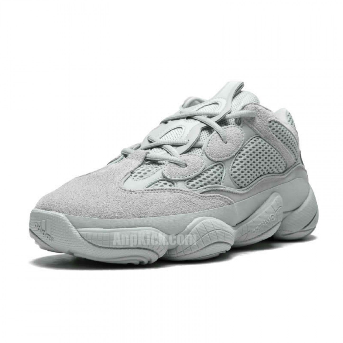 Adidas Yeezy 500 "Salt" Grey On Feet Release Date 2018 Outfit EE7287