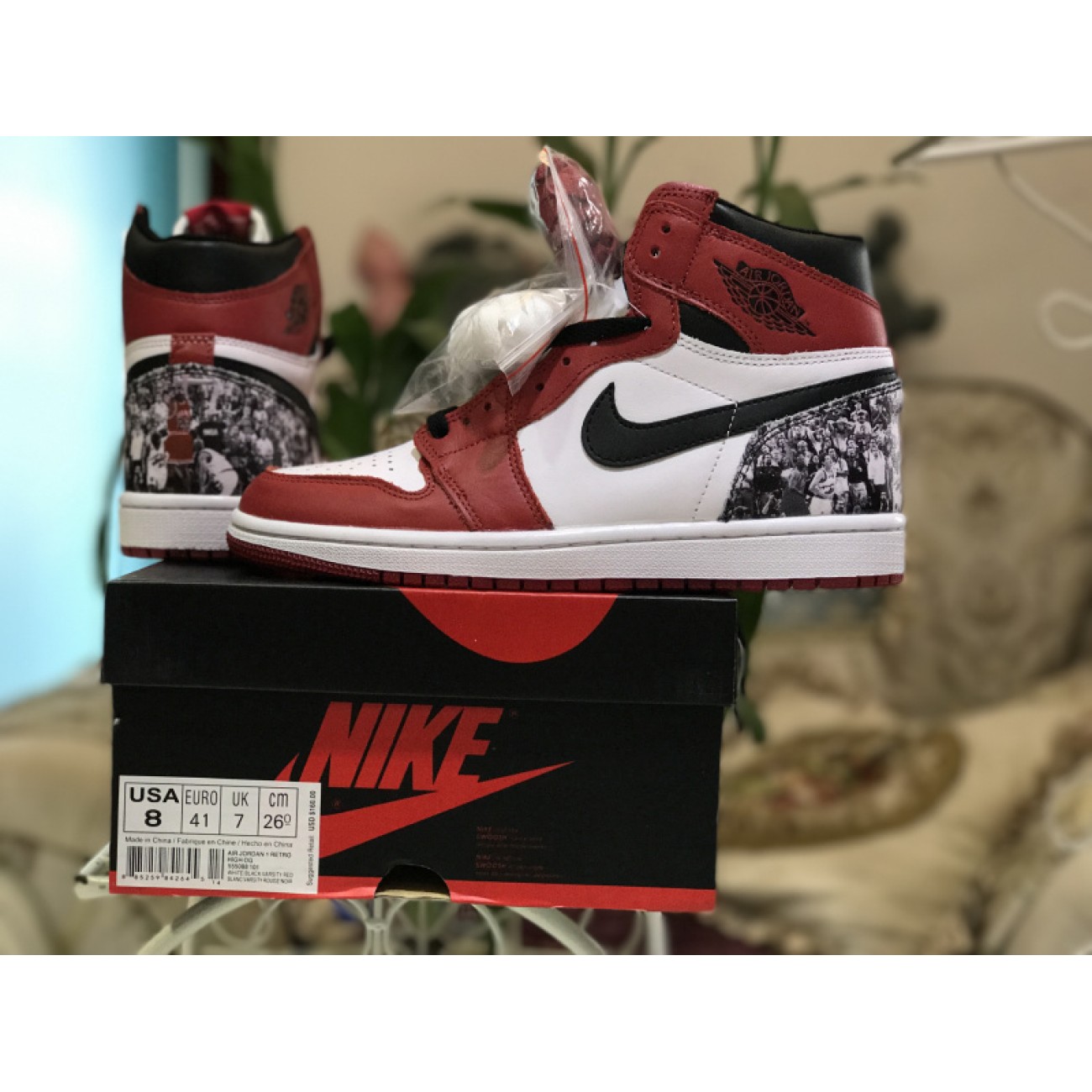 Air jordan 1 "Chicago" Cartoon 555088-101