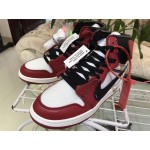 OFF-WHITE x Air Jordan 1 "Chicago" Mens GS AA3834-101