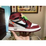 OFF-WHITE x Air Jordan 1 "Chicago" Mens GS AA3834-101