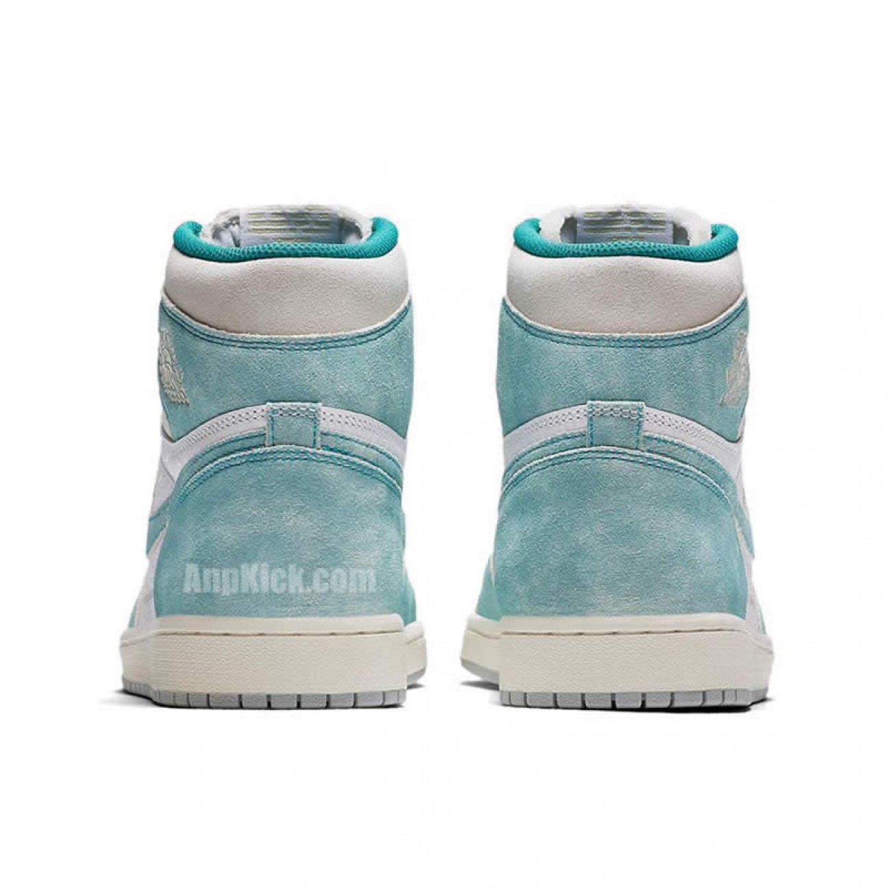 Air Jordan 1 Retro High OG "Turbo Green" White Grey 555088-311