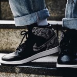 Air Jordan 1 Retro High "Snakeskin" Black Shoes AH7389-004