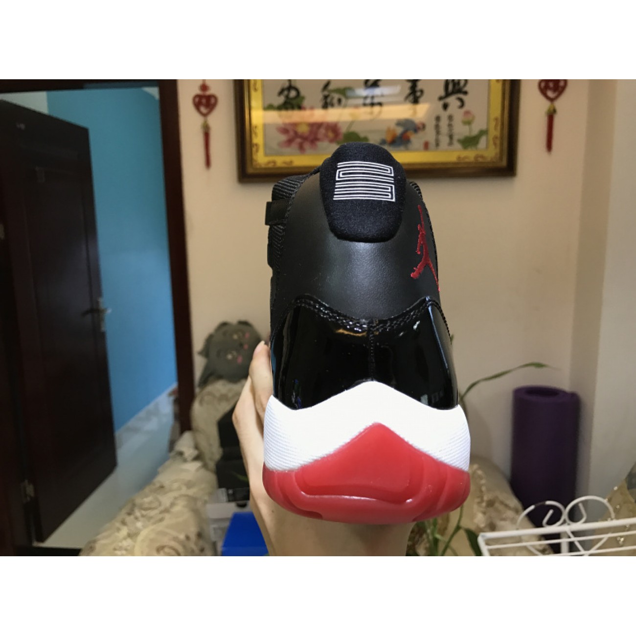 Air Jordan 11 "Bred" 378037-010