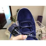 Air Jordan 11 x Jeter Re2pect Blue Suede 351792-147