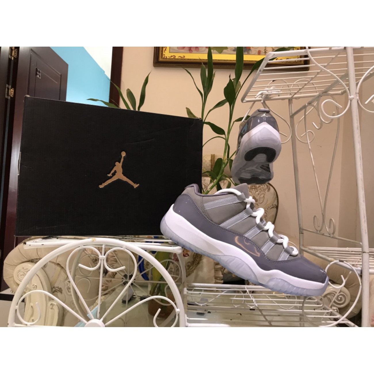 Air Jordan 11 Retro Low "Cool Grey" AJ11 528895-003