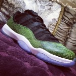 Air Jordan 11 Low Green Snake 528895-033