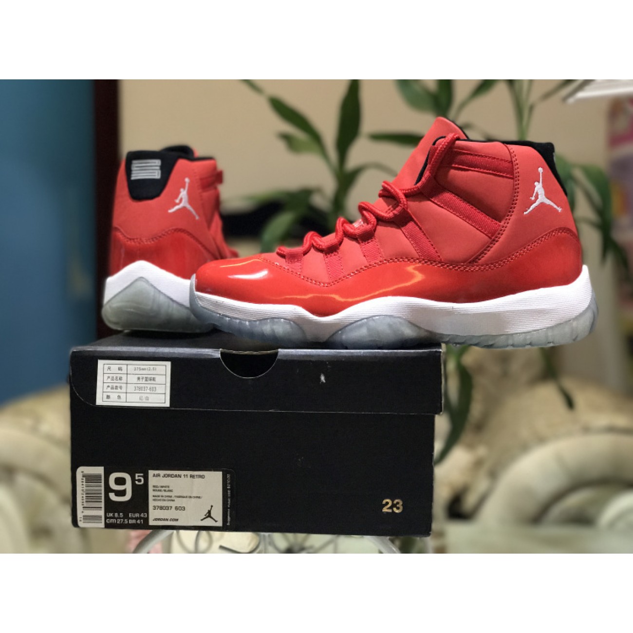 Air Jordan 11 "Toro" Bravo Red 378037-623