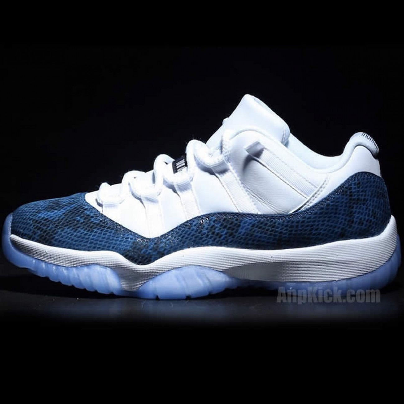 Air Jordan 11 Low Snakeskin Navy Blue 2019 AJ11 Shoes CD6846-102