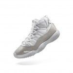 Air Jordan 11 Retro WMNS "Metallic Silver-Vast Grey" AR0715-100