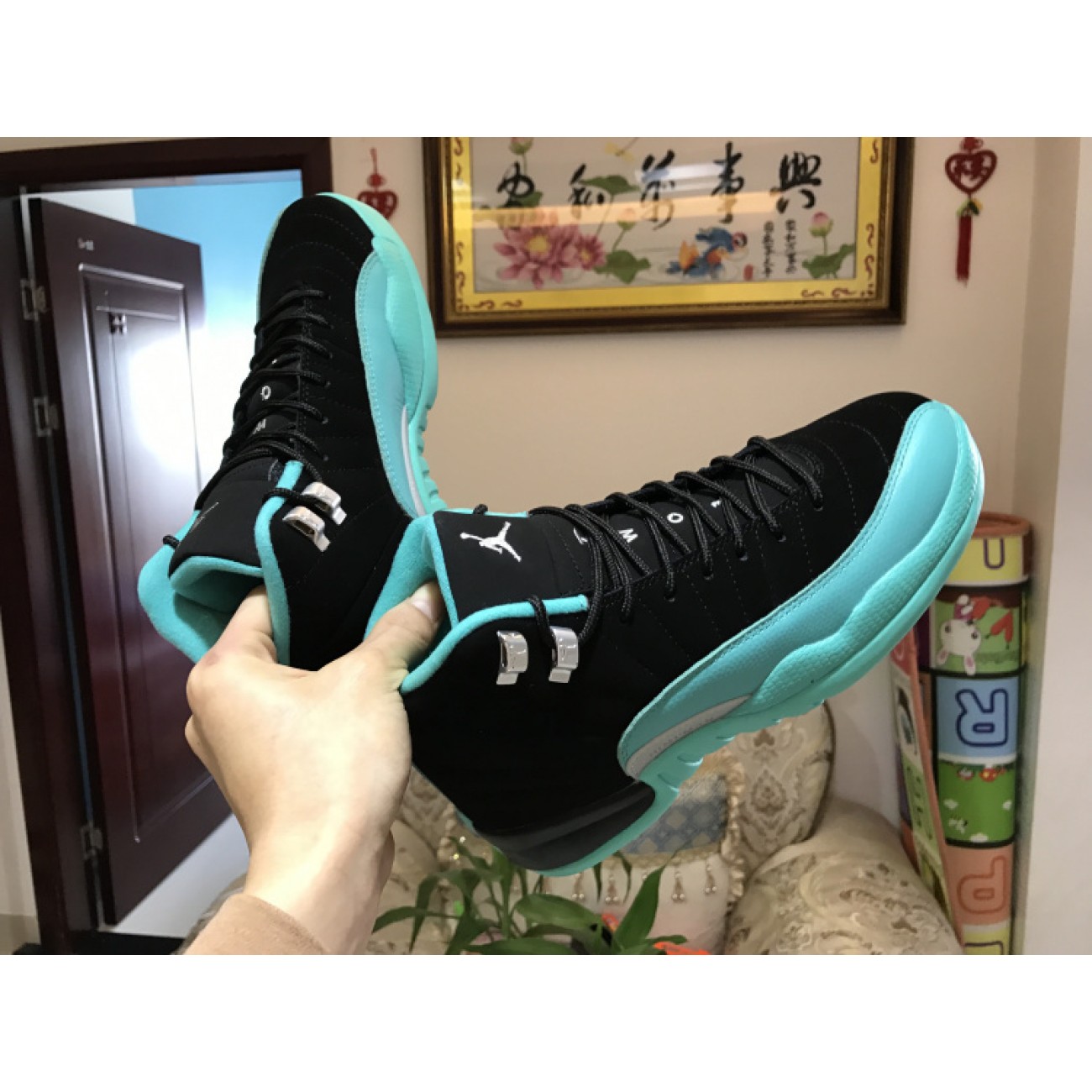 Air Jordan 12 GS "Hyper Jade" 510815-017