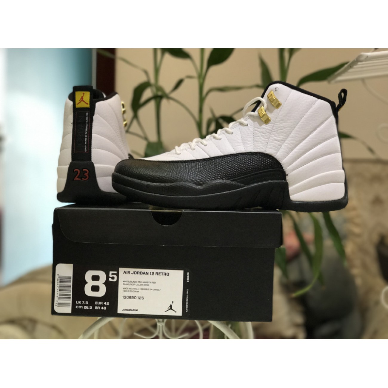 Air Jordan 12 "Taxi" 130690-125