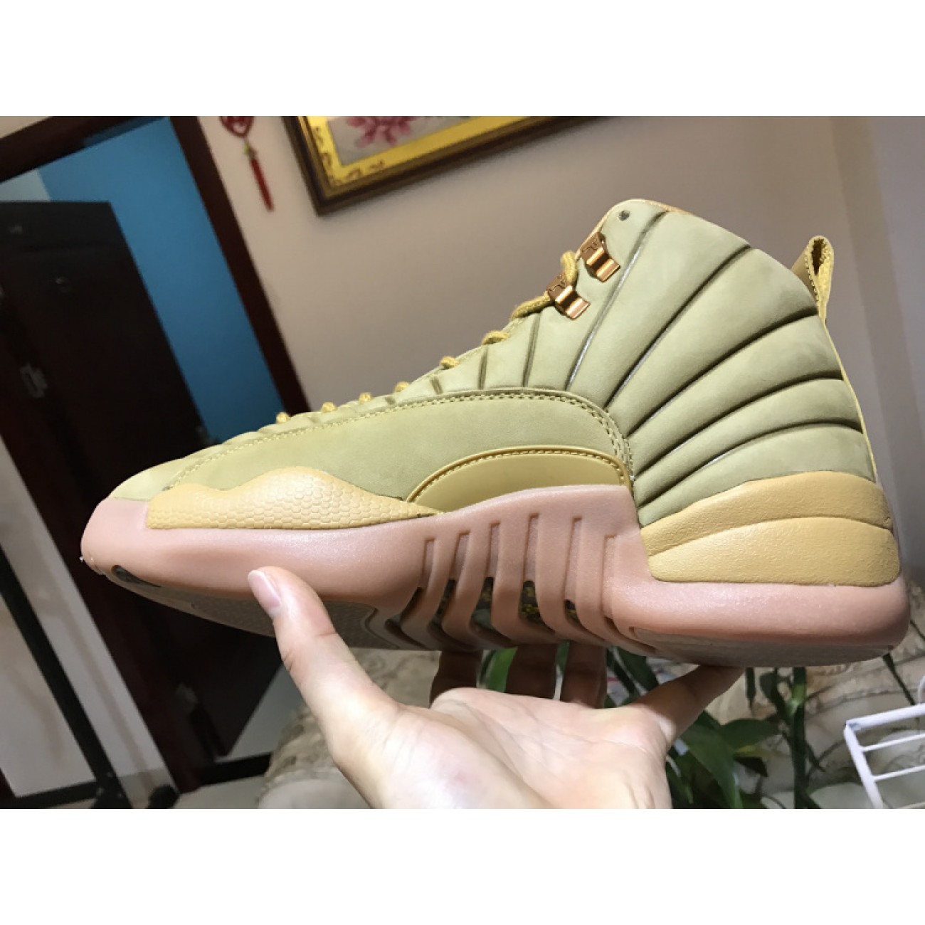 PSNY x Air Jordan 12 "Wheat" AA1233-700