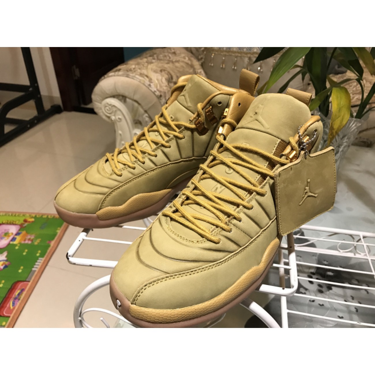 PSNY x Air Jordan 12 "Wheat" AA1233-700