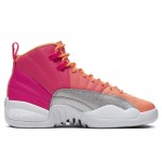 Air Jordan 12 GS Hot Punch Racer Pink Release Date 510815-601