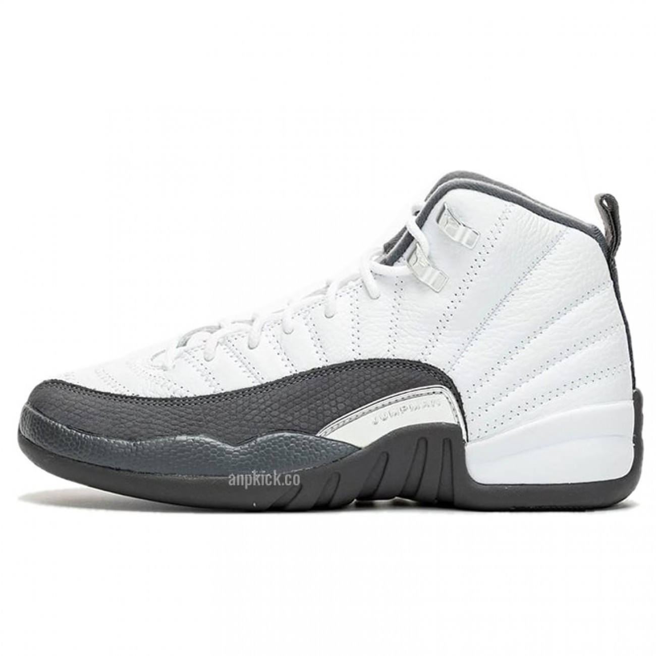 Air Jordan 12 White Dark Grey Gym Red GS Release Date 130690-160