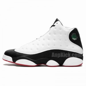 Jordan 13 "He Got Game" 2018 Black and White 13s 309259-104