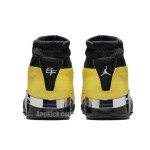 SoleFly x Air Jordan 17 Low "Lightning" Shoes Yellow And Black AJ7321-003