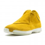 Air Jordan 18 Toro "Yellow Ochre" Suede AA2494-701 Release Date 2018