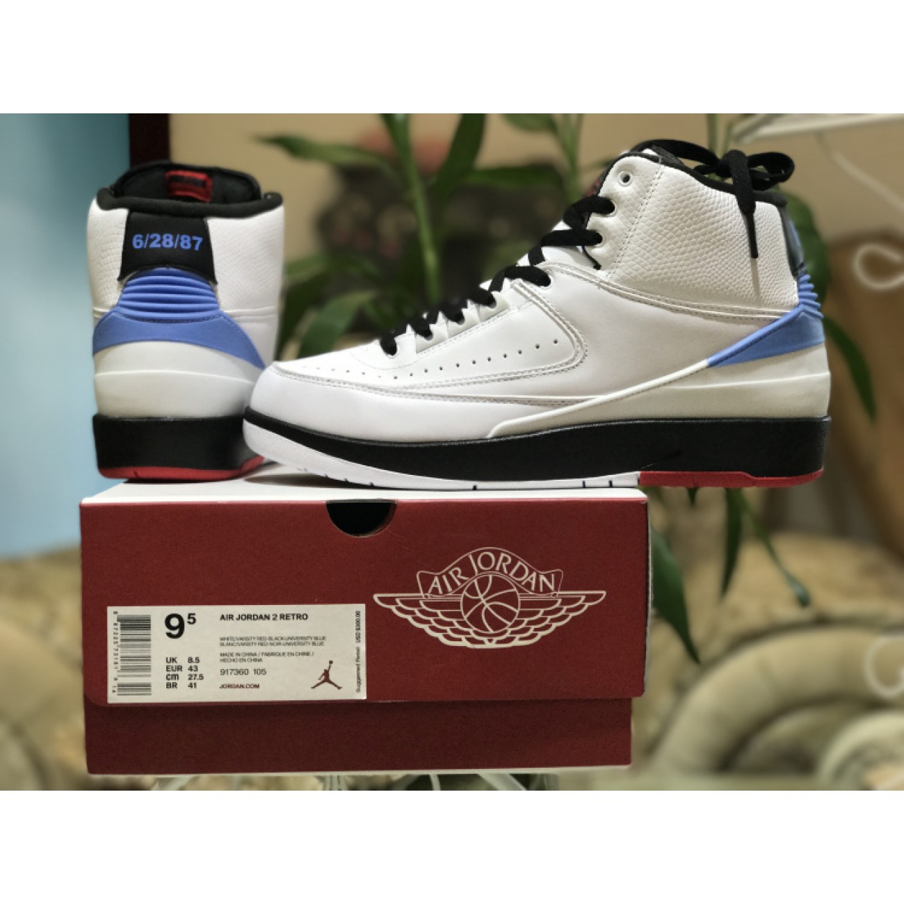 Air jordan 2 x Pro Leather 917360-105