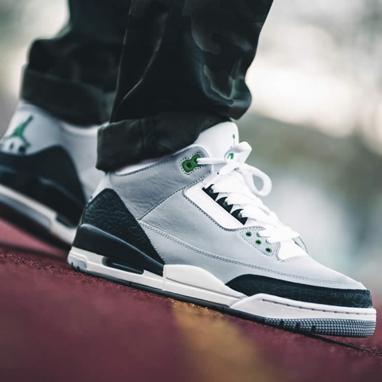 Air Jordan 3 Tinker "Chlorophyll / Air Trainer 1" 136064-006