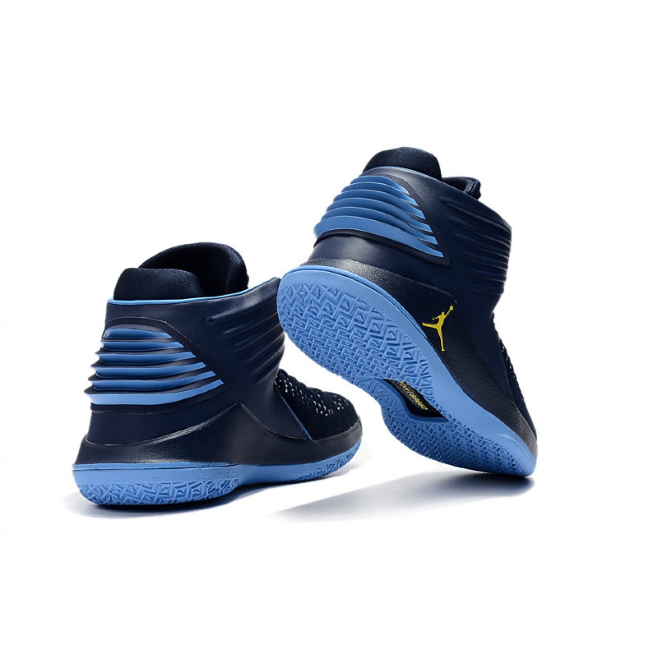 Air Jordan 32 XXXII Deep Blue/Grey/Yellow