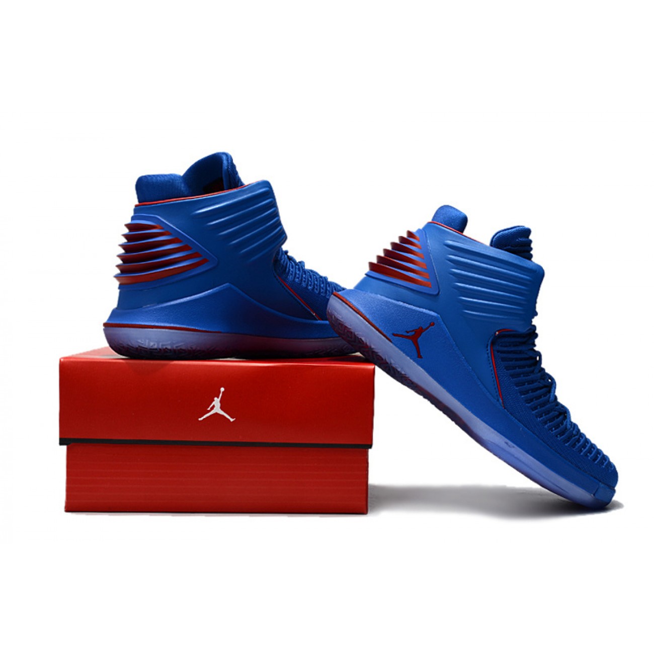 Air Jordan 32 XXXII "Russ" / Blue / Red